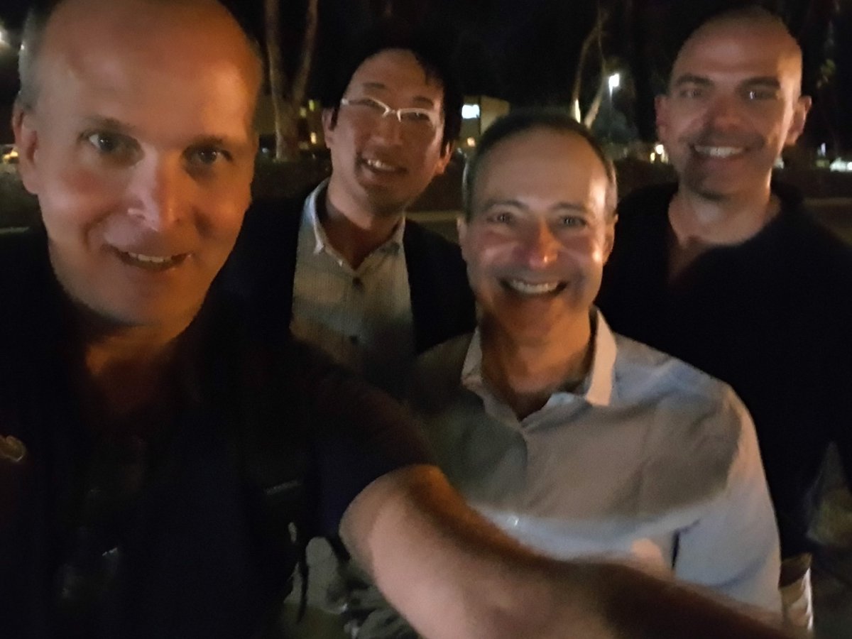 Sep 2019 GPCR retreat in San Diego (Rob, Francesco, Silvio, Aska)